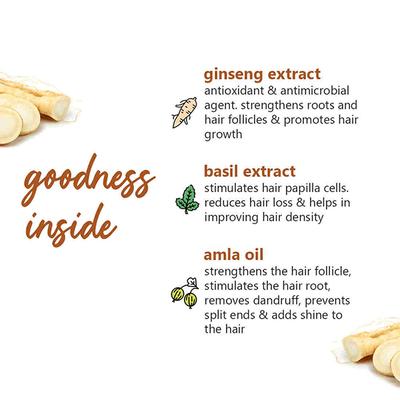 Plum Ginseng Root Nourish Hair Oil 100 ml - Hair Oils