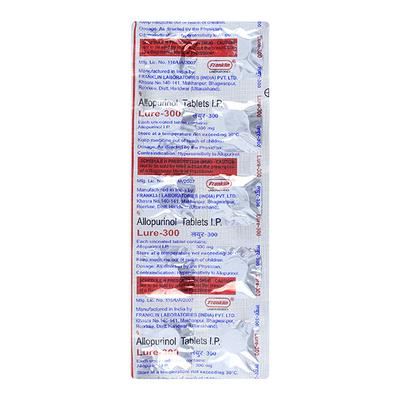 LURE 300 Tablet 10's - Gout