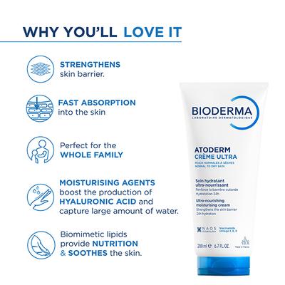 Bioderma Atoderm Creme 200 ml - Face Creams