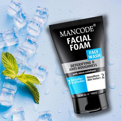 Mancode Facial Foam Face Wash 100 ml - Face Wash & Cleansers