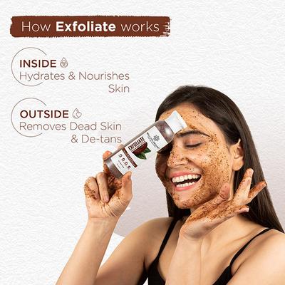 Bella Vita Organic Exfoliate Face And Body Scrub Grit 75 gm - Face Scrubs