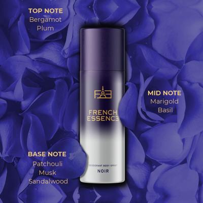 French Essence Deodorant Body Spray - Noir 50 ml - Perfumes (Edt/Edp)