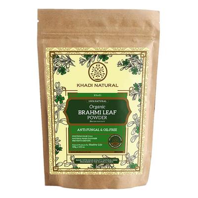 KHADI NATURAL BRAHMI LEAF ORGANIC POWDER 100 gm - Powder