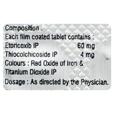 ETOSPEED MR Tablet 10's - Pain relief-Nsa