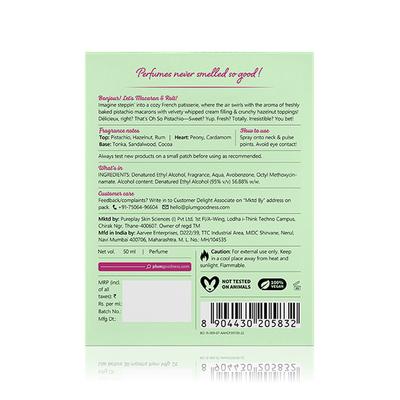 Plum BodyLovin' Oh So Pistachio Eau De Parfum- Oriental Gourmand Perfume 50 ml - Women Perfumes (Edt/Edp)