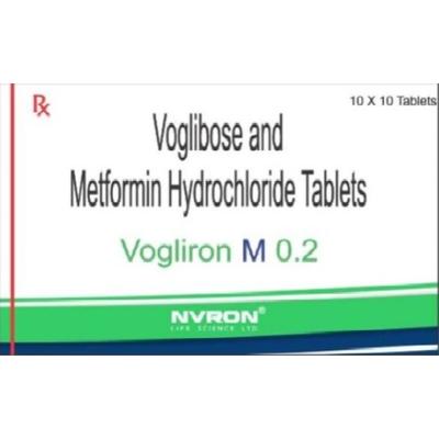VOGLIRON M 0.2mg Tablet 10's - Diabetes-Ant