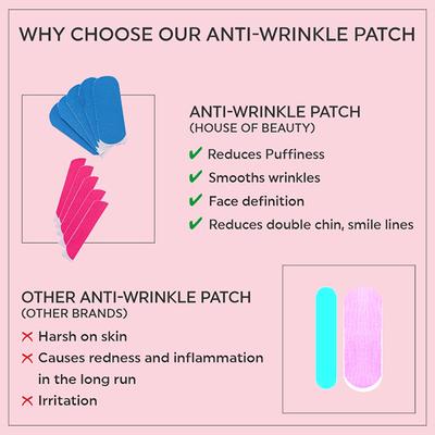 House Of Beauty Anti-Wrinkle Patches (Refill Pack) 1's - Masks & Peels