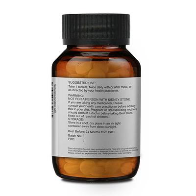Merlion Naturals Beet Root 500 mg Tablet 120's - Pure Herbs