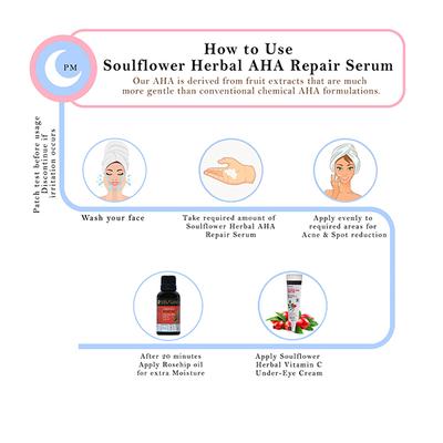 Soulflower Repair Serum - AHA 30% 40 ml - Face Serum