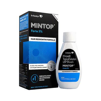 MINTOP FORTE 5% NEW PACK HAIR REGROWTH FORMULA Solution 60ml - Hair Loss-Oda