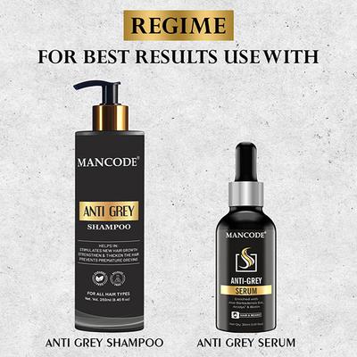Mancode Anti Grey Hair & Beard Serum 30 ml - Beard Serum