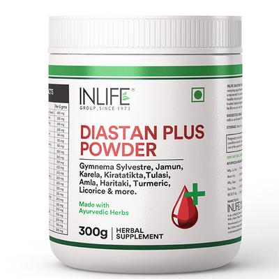 INLIFE Diastan Plus Diabetic Care Powder 300 gm - Diabetes (Fitness)