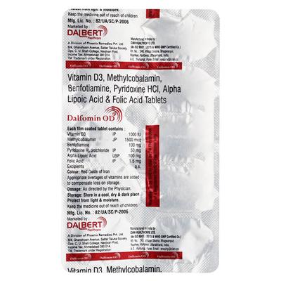 DALFOMIN OD Tablet 10's - Supplements-Vam