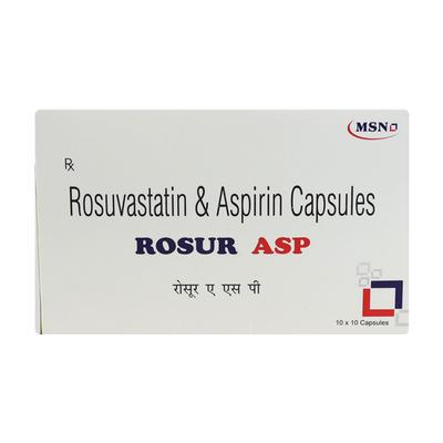 Rosur Asp Capsule 10'S - High Cholesterol-Dys