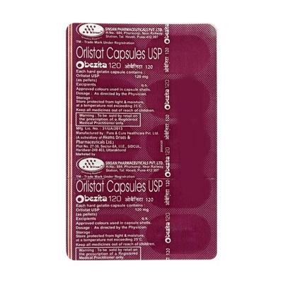 Obezita 120mg Capsule 10'S - Obesity