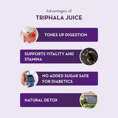 Baidyanath Triphala Juice 1000 ml - Ayurvedic Juices