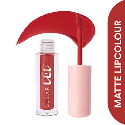 SUGAR Pop Matte Lipcolour - 06 Garnet 1.6 ml - Liquid Lipsticks