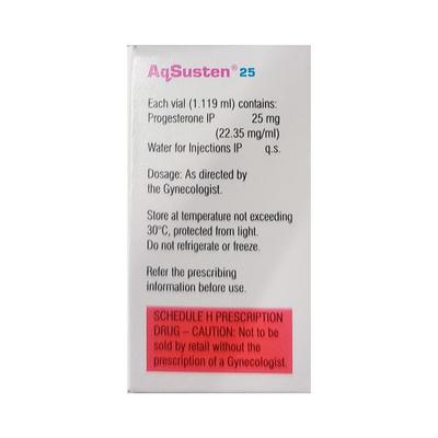 AQSUSTEN 25mg Injection 1.119ml - Hormonal Therapy-Oes