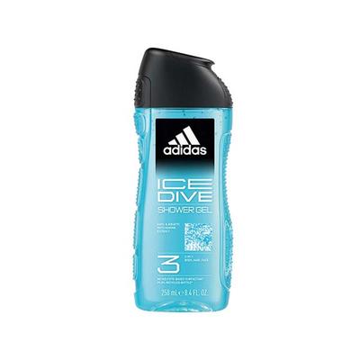Adidas Ice Dive Gift Set (Eau de Toilette 100ml + Deo Body Spray 150ml + Shower Gel 250ml) 1's - Men Perfumes (Edt/Edp)