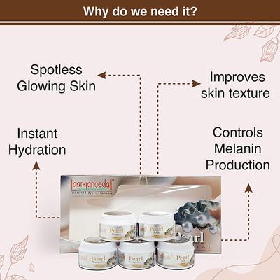 Aryanveda Spa Facial Kit - Pearl 210 gm - Facial Kits