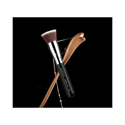 Sigma Beauty F80 Flat Kabuki Brush - Black/Chrome 1's - Face Brush