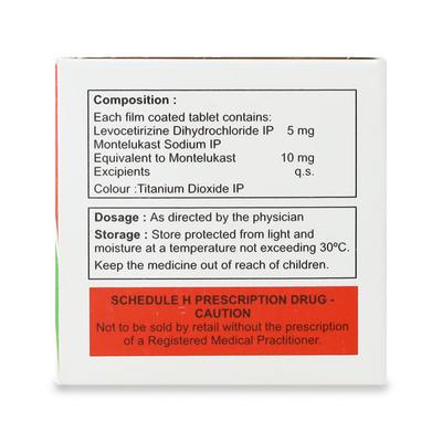 APLEV M Tablet 10's - Allergies-Ant