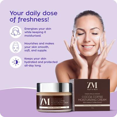 Buy Zayn & Myza Cocoa Coffee Moisturizing Cream 50 gm Online at