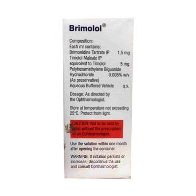 Brimolol Eye Drops 5ml - Glaucoma-Ant