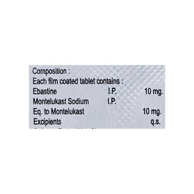 MONTEVAC EBS Tablet 10's - Allergies-Ant