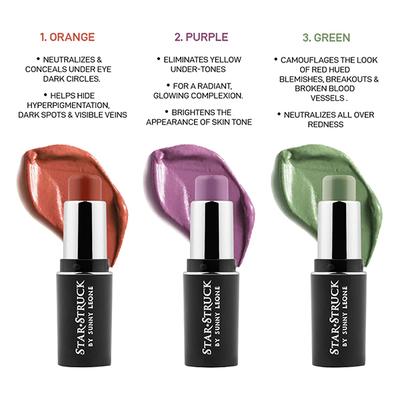 Star Struck by Sunny Leone Color Correcting Trio Kit 3's - Concealer