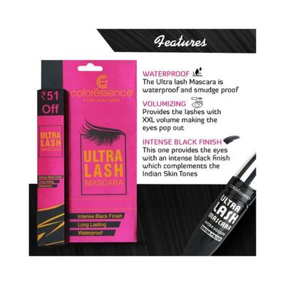 Coloressence Ultra Lash Mascara Black MS - 1 10 ml - Mascaras