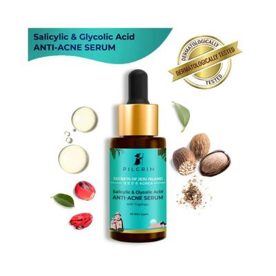 Pilgrim Salicylic &glycolic Acid ANTI-ACNE SERUM 30 ml - Face Gels