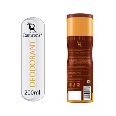 Ramsons Montesa Deodorant- Deo for Men & Women Deodorant Body Spray Bodyspray 200 ml - Deodorants/Roll-Ons
