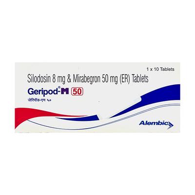 GERIPOD M 50 Tablet 10's - Bladder And Prostate Disorders-Dru