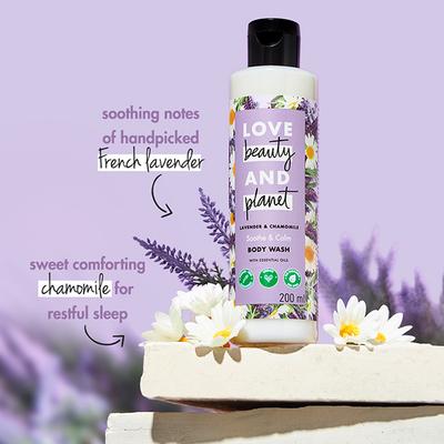Love Beauty and Planet Lavender and Chamomile Body Wash 200 ml - Shower Gels & Body Wash
