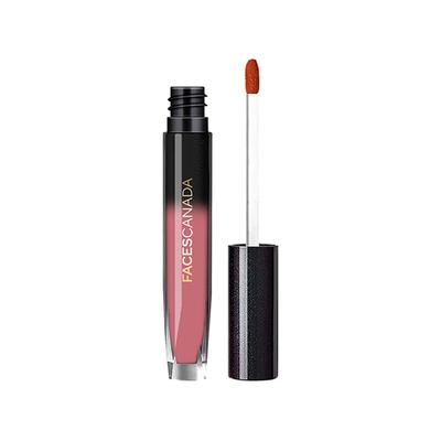 Faces Canada Comfy Silk Liquid Lip Color with Mulberry Oil & Vitamin E Breezy Coral03 3ml - Liquid Lipsticks