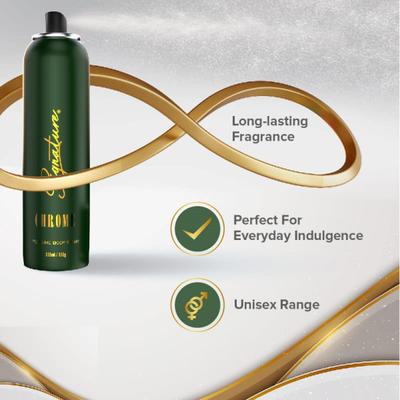 Signature Perfume Body Spray - Chrome 120 ml - Perfumes (Edt/Edp)