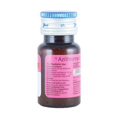 AZITHRAL 200 Liquid 15ml - Bacterial Infections-Mac