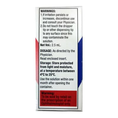 PATADAY Ophthalmic Solution 2.5ml - Eye conditions-Oph