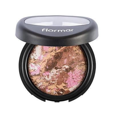 Flormar Baked Powder 022 Marble Beige Gold 9 gm - Compact Powder