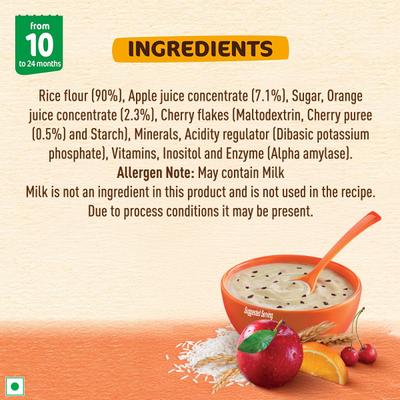 Nestle Nestum Stage 3 (10-24 Months) Powder 300 gm - Rice Fruits (Refill Pack) - Baby And Infant Supplements