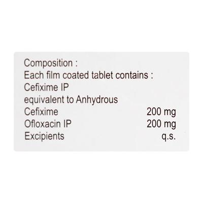 Mahacef Plus 200mg Tablet 10'S - Bacterial Infections-Cep