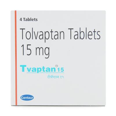Tvaptan 15mg Tablet 4'S - Kidney Disease/Stones-Oth
