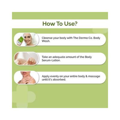 The Derma Co. 1 Percent Salicylic Acid Daily Exfoliating Body SerumLotion 250 ml - Body Sunscreen