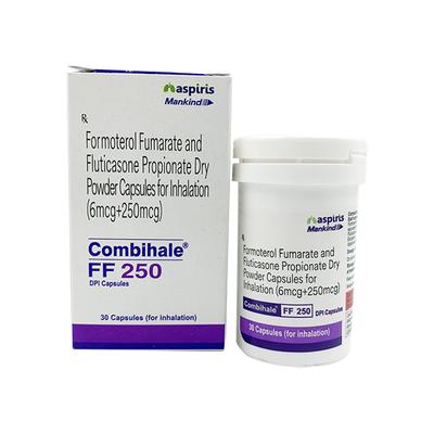COMBIHALE FF 250 DPI Capsule 30's - Asthma/COPD-Ast