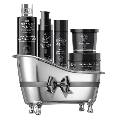 Bryan & Candy Black Face Care Tub Kit 470ml 5's - Creams/Oils/Lotions