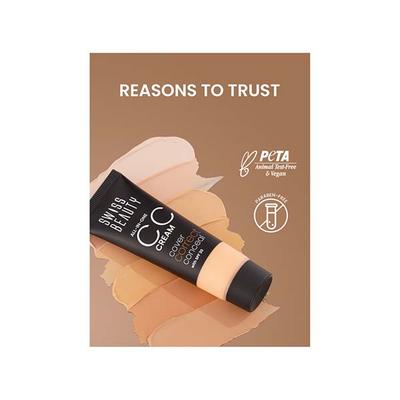 Swiss Beauty All-In-One CC Cream-Sand Beige 25 gm - Bb & Cc Creams