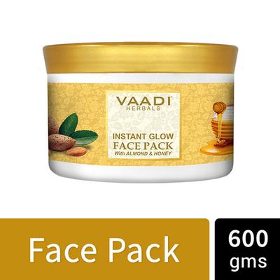 Instant Glow Face Pack With Almond And Honey 600 gm - Face Packs