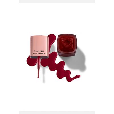Manish Malhotra Beauty By MyGlamm Gel Finish Nail Lacquers KIT-Hues of Love-Sienna Crush,Mysterious Muse,Sangria Surprise-4.6gm - Nail Polish