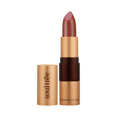 SoulTree Ayurvedic Lipcare Colour Rich Massive Mauve 605 4gm - Lipsticks
